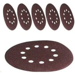 KIT 6 DISQUES ABRASIFS Ø 225 RECHANGE PONCEUSE MURALE TOUT GRAIN SCHEPPACH