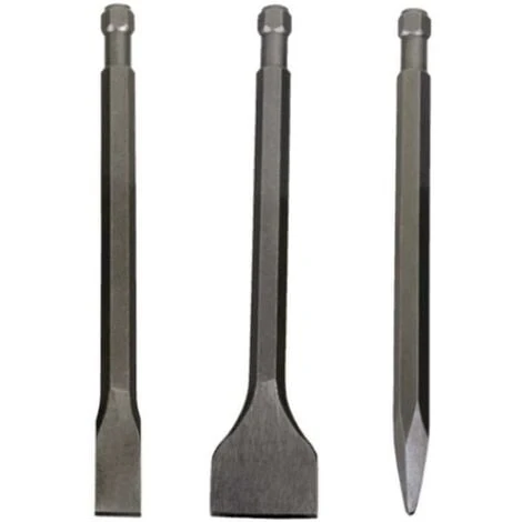KIT 3 CISEAU BURIN POUR MULTI-USAGE OUTIL PNEUMATIQUE SCHEPPACH AERO SPADE 3 KIT 3 CISEAU BURIN POUR MULTI-USAGE OUTIL PNEUMATIQUE SCHEPPACH AERO SPADE