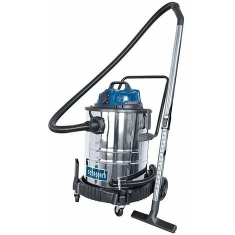 SCHEPPACH Aspirateur Eau Et Poussiere 50L 1400W Avec Prise Synchrone 200W + Une Brosse Combinée, Un Suceur Plat, Un Filtre Mo… 3 SCHEPPACH Aspirateur Eau Et Poussiere 50L 1400W Avec Prise Synchrone 200W + Une Brosse Combinée, Un Suceur Plat, Un Filtre Mo…