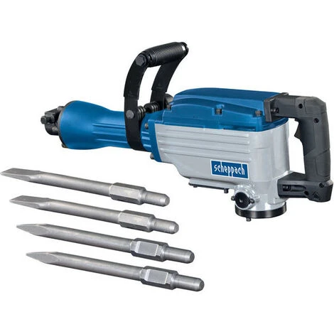 Scheppach Marteau De Démolition AB1600 - 1600W | 230V | 50J | Incl. Coffret Et 4 Burins 3 Scheppach Marteau De Démolition AB1600 - 1600W | 230V | 50J | Incl. Coffret Et 4 Burins