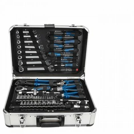 Scheppach Caisse A Outil Valise Métal De 101 Outils En Chrome Vanadium TB150 4 Scheppach Caisse A Outil Valise Métal De 101 Outils En Chrome Vanadium TB150 – Image 2