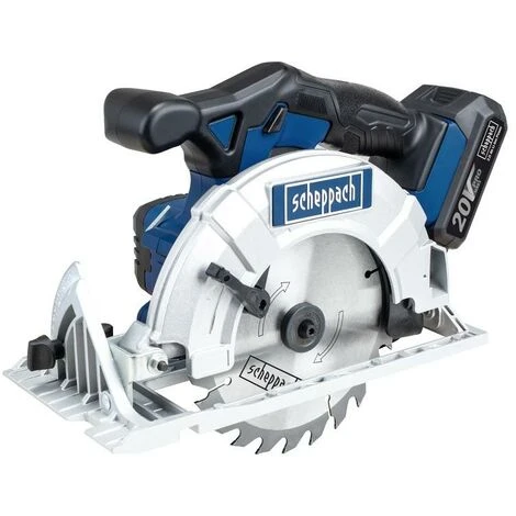 SCIE CIRCULAIRE SANS FIL AVEC BATTERIE 20V 2.0AH SCHEPPACH CCS165-20ProS 6 SCIE CIRCULAIRE SANS FIL AVEC BATTERIE 20V 2.0AH SCHEPPACH CCS165-20ProS – Image 4