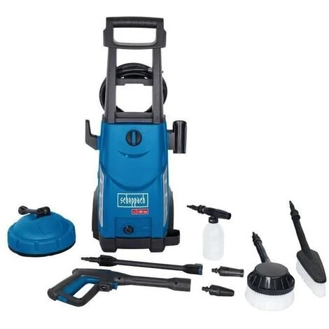 Nettoyeur Haute-pression SCHEPPACH 230-240V 2400W 180 Bar 408 L/h 0,56 L Avec Accessoires - HCE2400 3 Nettoyeur Haute-pression SCHEPPACH 230-240V 2400W 180 Bar 408 L/h 0,56 L Avec Accessoires - HCE2400