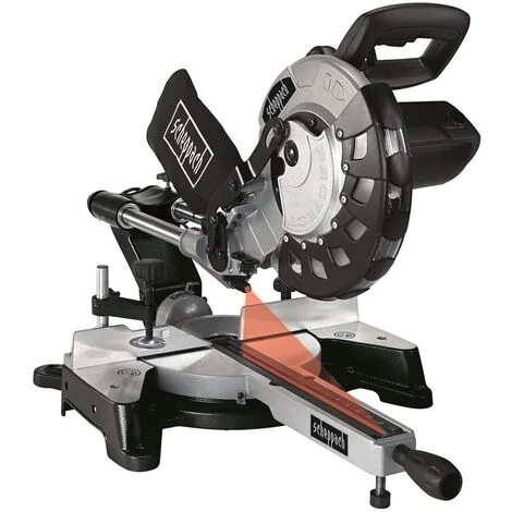 Scheppach Scie à Onglet Radiale HM100LXU - Noir - 2000W | 220-240V | Ø254 Mm | Avec Laser Et LED 3 Scheppach Scie à Onglet Radiale HM100LXU - Noir - 2000W | 220-240V | Ø254 Mm | Avec Laser Et LED