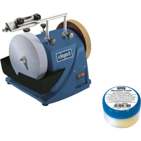 Pack SCHEPPACH Affuteuse à Eau 200mm - 120W - TIGER2000S - Pate D'affilage 3 Pack SCHEPPACH Affuteuse à Eau 200mm - 120W - TIGER2000S - Pate D'affilage