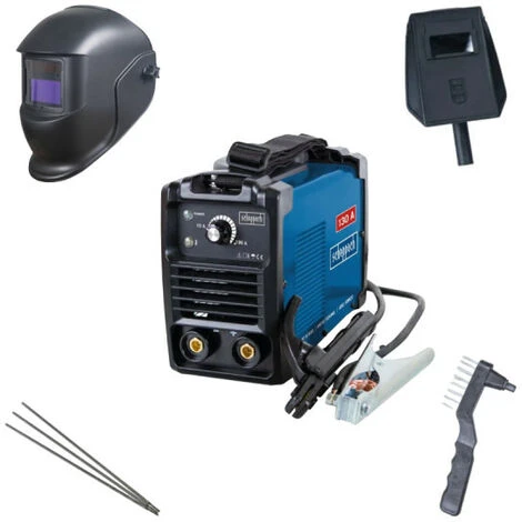 Pack SCHEPPACH Poste à Souder - WSE1100 - Casque Soudure - AWH500BL 3 Pack SCHEPPACH Poste à Souder - WSE1100 - Casque Soudure - AWH500BL