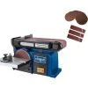 Pack SCHEPPACH Ponceuse à Bande Et à Disque 370W - BTS900 - 3 Bandes Abrasives - 10 Disques Abrasifs - Grain 120 1 Pack SCHEPPACH Ponceuse à Bande Et à Disque 370W - BTS900 - 3 Bandes Abrasives - 10 Disques Abrasifs - Grain 120 -Promos SCHEPPACH Boutique 37530643 1