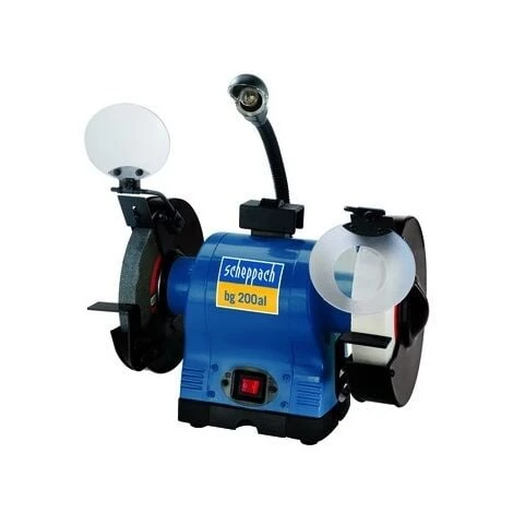 Scheppach - Touret à Meuler 550W (moteur Induction) - BG200 AL 3 Scheppach - Touret à Meuler 550W (moteur Induction) - BG200 AL