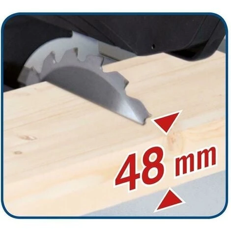 Scheppach Scie à Table 8" HS80 - Ø210mm | 230V | 1200W 7 Scheppach Scie à Table 8" HS80 - Ø210mm | 230V | 1200W â Image 5