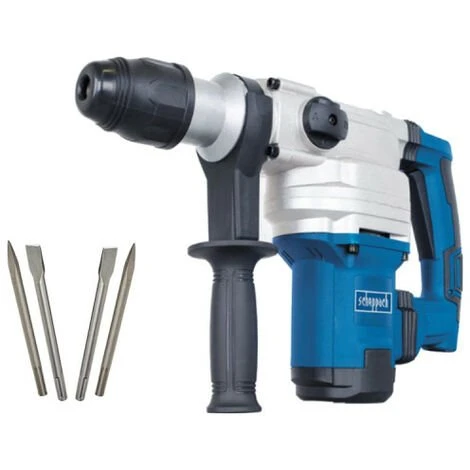 Pack SCHEPPACH Marteau Perforateur - 1050W - DH1200MAX - Set De 2 Burins SDS-Max - Bleu 3 Pack SCHEPPACH Marteau Perforateur - 1050W - DH1200MAX - Set De 2 Burins SDS-Max - Bleu