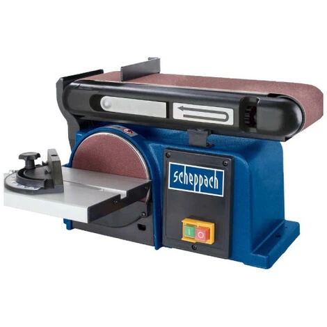 Pack SCHEPPACH Ponceuse à Bande Et à Disque 370W - BTS900 - 10 Disques Abrasifs - Grain 180 6 Pack SCHEPPACH Ponceuse à Bande Et à Disque 370W - BTS900 - 10 Disques Abrasifs - Grain 180 – Image 4