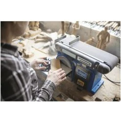 Pack SCHEPPACH Ponceuse à Bande Et à Disque 370W - BTS900 - 3 Bandes Abrasives - 9 Disques Abrasifs 8 Pack SCHEPPACH Ponceuse à Bande Et à Disque 370W - BTS900 - 3 Bandes Abrasives - 9 Disques Abrasifs -Promos SCHEPPACH Boutique 45816450 2