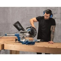Scheppach Spécial Scheppach ! Scie à Onglet Composée Coulissante HM254 - 2000W | 255mm | Laser, LED Et Table Rotative | 2 Lames De Scie + Support UMF2000 -Promos SCHEPPACH Boutique 46297107 5