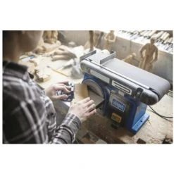 PRODUIT NEUF - EMBALLAGE ABIMÉ - Ponceuse à Bande Et à Disque SCHEPPACH - 370W -Promos SCHEPPACH Boutique 46327936 5