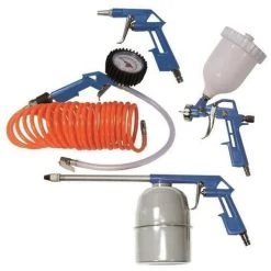 SCHEPPACH Lot De 5 Accessoires Pneumatiques Pour Compresseur