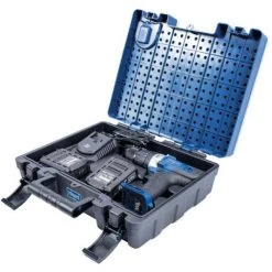 Perceuse à Percussion SCHEPPACH 20V Pro Series - 2 Batteries 4,0 Ah - 1 Chargeur Rapide - Coffret 206 Accessoires - DTB20-20ProS -Promos SCHEPPACH Boutique 48889885 3