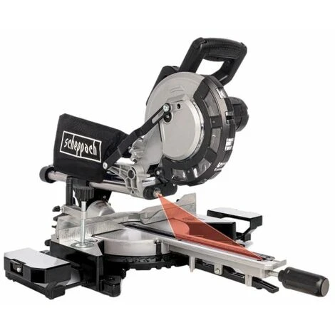 Pack SCHEPPACH Scie à Onglet Radiale - 2000W - 2 Lames - 216 Mm - HM216 - Black Edition - Support UMF2000 7 Pack SCHEPPACH Scie à Onglet Radiale - 2000W - 2 Lames - 216 Mm - HM216 - Black Edition - Support UMF2000 – Image 5