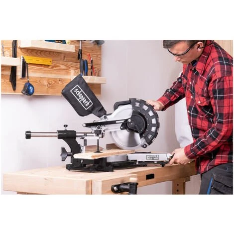 Pack SCHEPPACH Scie à Onglet Radiale - 2000W - 2 Lames - 255 Mm - HM254 - Black Edition - Support UMF1550 4 Pack SCHEPPACH Scie à Onglet Radiale - 2000W - 2 Lames - 255 Mm - HM254 - Black Edition - Support UMF1550 â Image 2