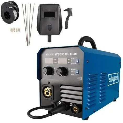 SOUDEUSE POSTE À SOUDER 200A SCHEPPACH WSE5000Multi 3 SOUDEUSE POSTE À SOUDER 200A SCHEPPACH WSE5000Multi