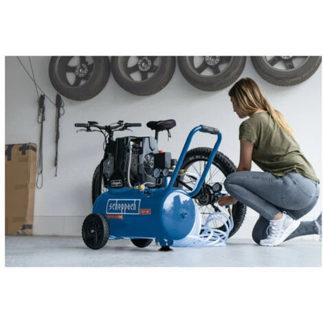 Pack SCHEPPACH Compresseur 24L - 1100W - HC25Si - Tuyau 15m 4 Pack SCHEPPACH Compresseur 24L - 1100W - HC25Si - Tuyau 15m â Image 2