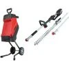 Pack SCHEPPACH Broyeur électrique - 2400 W - 2 Sac Collecteurs - GS55 - Taille-haies - 41 Cm - 900 W - TPH900 -Promos SCHEPPACH Boutique 54111130 1