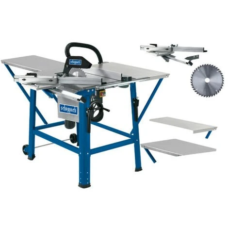 Scie Circulaire Sur Table SCHEPPACH 2200W - 315 Mm - 2 Lames Carbure - TS310 3 Scie Circulaire Sur Table SCHEPPACH 2200W - 315 Mm - 2 Lames Carbure - TS310