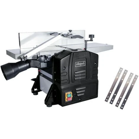 Raboteuse Et Dégauchisseuse SCHEPPACH - 254mm - 4 Fers - HMS1080 - Black Edition - Noir 3 Raboteuse Et Dégauchisseuse SCHEPPACH - 254mm - 4 Fers - HMS1080 - Black Edition - Noir