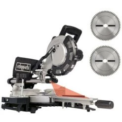 Scie à Onglet Radiale SCHEPPACH - 2000W - 2 Lames - 216 Mm - HM216 - Black édition