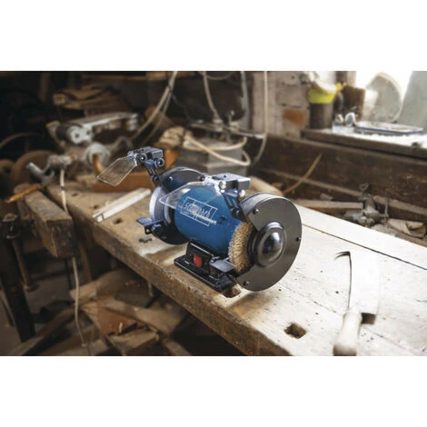 PRODUIT NEUF - EMBALLAGE ABIMÉ - Touret SCHEPPACH 150 Mm - 400W - SM150LB 4 PRODUIT NEUF - EMBALLAGE ABIMÉ - Touret SCHEPPACH 150 Mm - 400W - SM150LB â Image 2