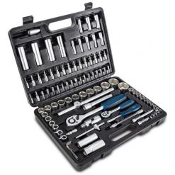 Caisse à Outils Pour Clés à Douilles SCHEPPACH TB94 - 94 Pcs - 5909307900