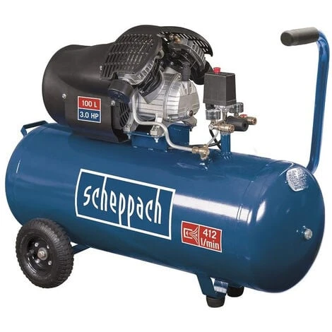 Compresseur D'air SCHEPPACH HC550TC 3 Cylindres - 100 LT 2200W 3HP 10 Bars - 5906147901 3 Compresseur D'air SCHEPPACH HC550TC 3 Cylindres - 100 LT 2200W 3HP 10 Bars - 5906147901