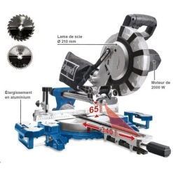Scie à Onglet Radiale HM216SPX SCHEPPACH Ø210 Mm + 2 Lames - 5901221901 7 Scie à Onglet Radiale HM216SPX SCHEPPACH Ø210 Mm + 2 Lames - 5901221901 -Promos SCHEPPACH Boutique 62612676 2