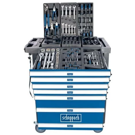 Servante D'atelier SCHEPPACH 70 Pièces - TW1100 4 Servante D'atelier SCHEPPACH 70 Pièces - TW1100 – Image 2