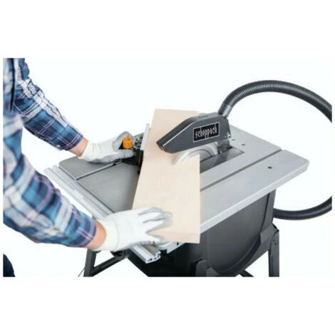 Scie Circulaire Sur Table 2000W SCHEPPACH - 250 Mm - 2 Lames Carbure - HS100S Black Edition - Noir 6 Scie Circulaire Sur Table 2000W SCHEPPACH - 250 Mm - 2 Lames Carbure - HS100S Black Edition - Noir – Image 4