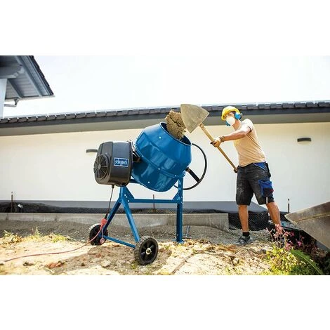 Scheppach - Bétonnière 650W 160 Litres - Mix 160 5 Scheppach - Bétonnière 650W 160 Litres - Mix 160 – Image 3
