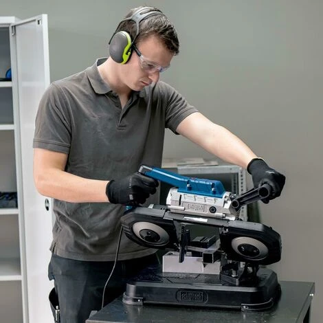 SCIE A RUBAN PORTABLE POUR METAL AVEC BASE 1200W SCHEPPACH MBS1200 4 SCIE A RUBAN PORTABLE POUR METAL AVEC BASE 1200W SCHEPPACH MBS1200 – Image 2