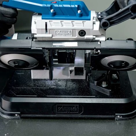 SCIE A RUBAN PORTABLE POUR METAL AVEC BASE 1200W SCHEPPACH MBS1200 5 SCIE A RUBAN PORTABLE POUR METAL AVEC BASE 1200W SCHEPPACH MBS1200 – Image 3