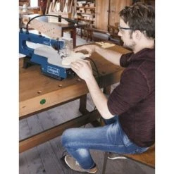 Scheppach - Scie à Chantourner 125W 406mm Avec Pédale + Led - DECO XL 8 Scheppach - Scie à Chantourner 125W 406mm Avec Pédale + Led - DECO XL -Promos SCHEPPACH Boutique 7792305 2