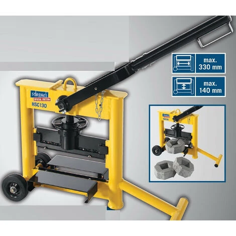 Scheppach - Coupe Pavés Avec Couteaux Réversibles + Roues Coupe Max 300mm - HSC130 5 Scheppach - Coupe Pavés Avec Couteaux Réversibles + Roues Coupe Max 300mm - HSC130 – Image 3